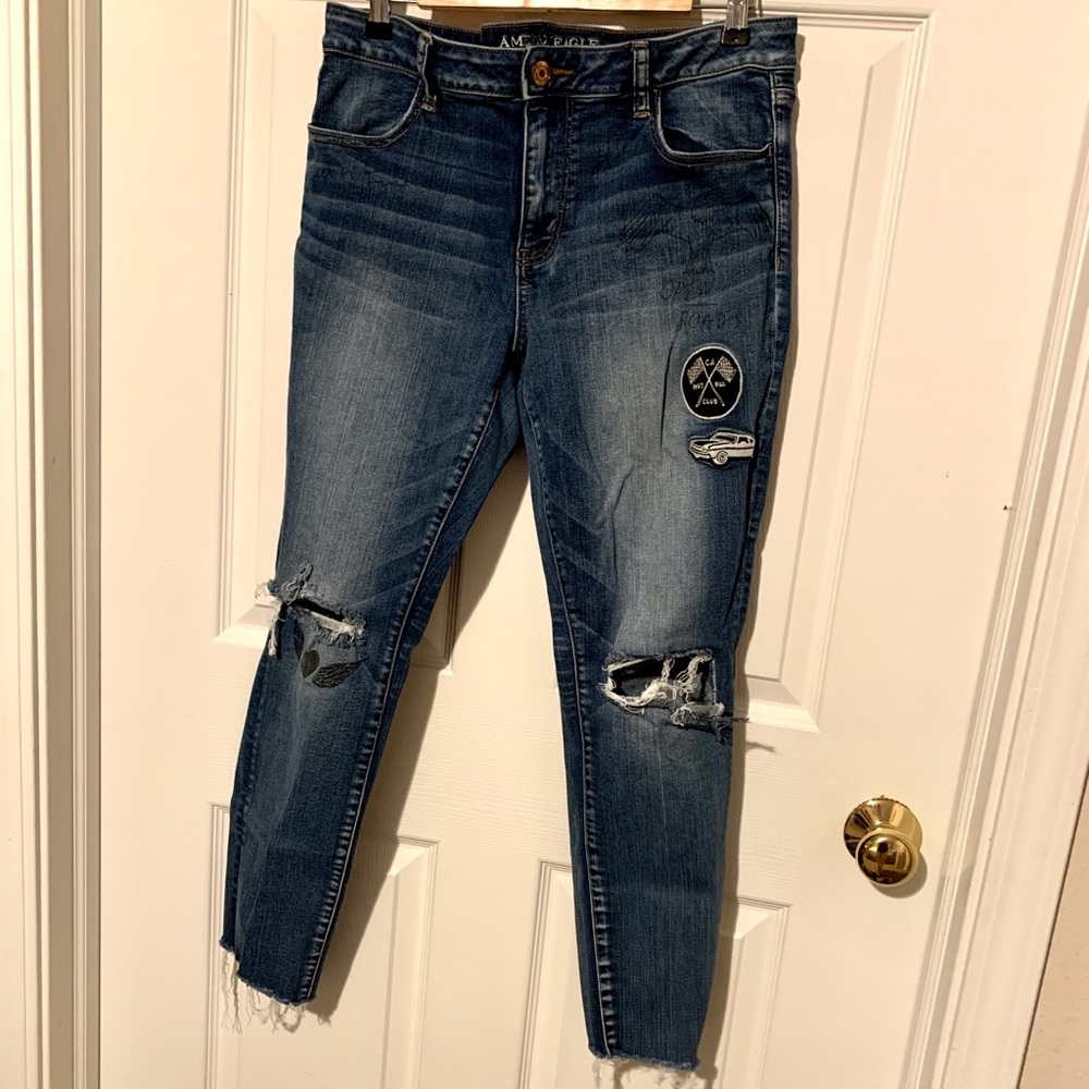 Rare AE skinny jeans